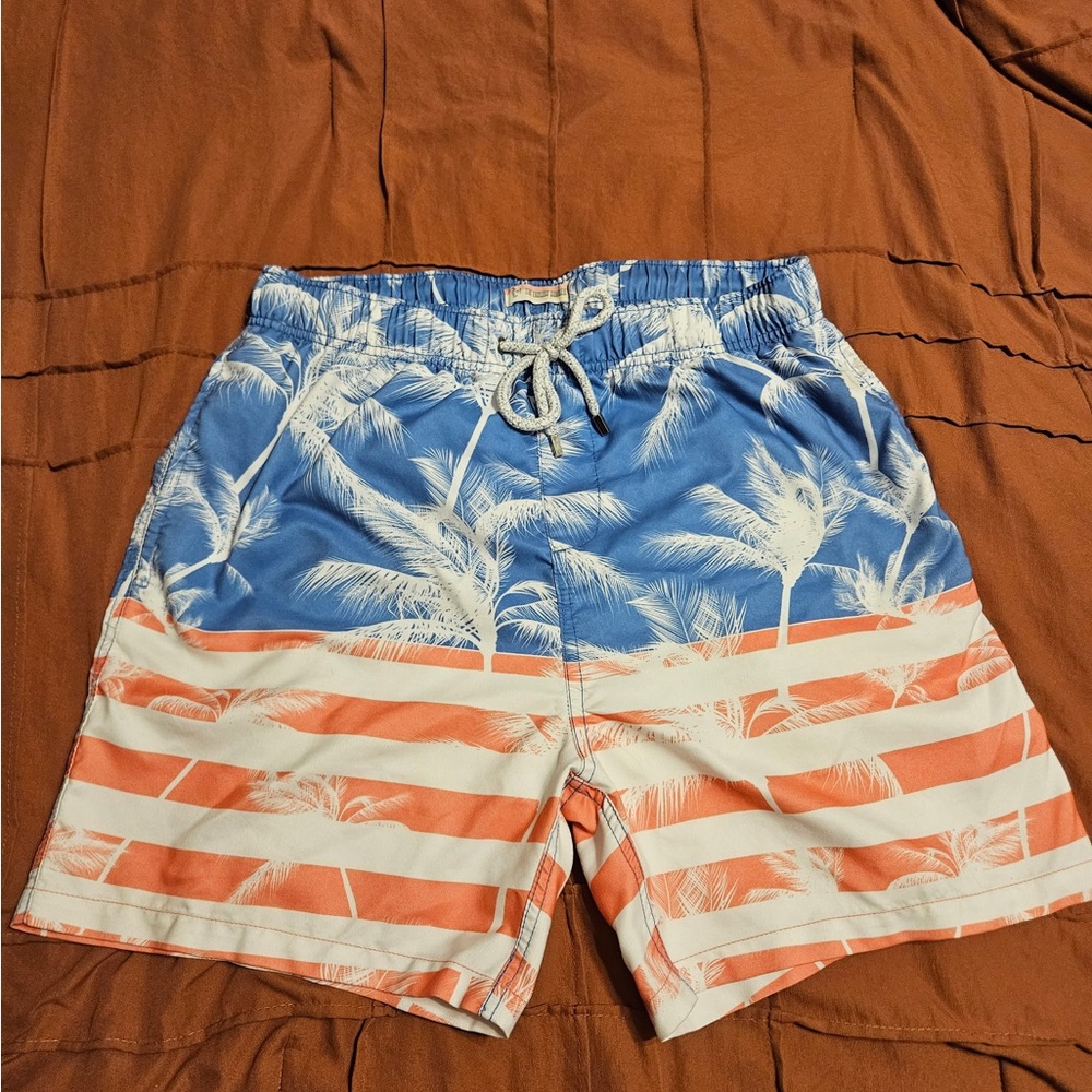 Tropical Vibes Men's Swim Board Shorts